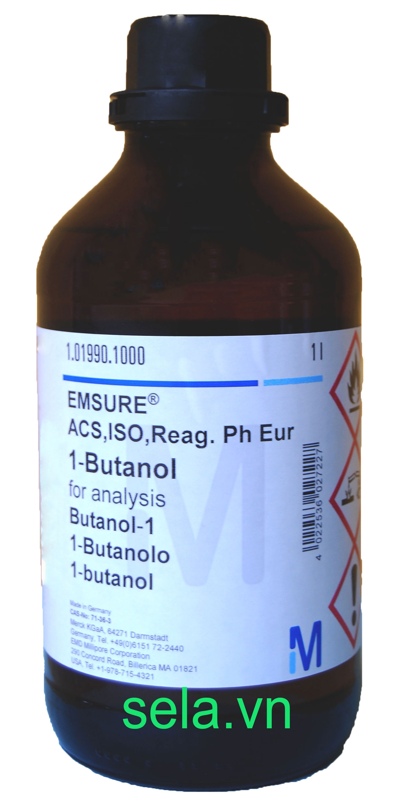 1-Butanol for analysis EMSURE® ACS,ISO,Reag. Ph Eur