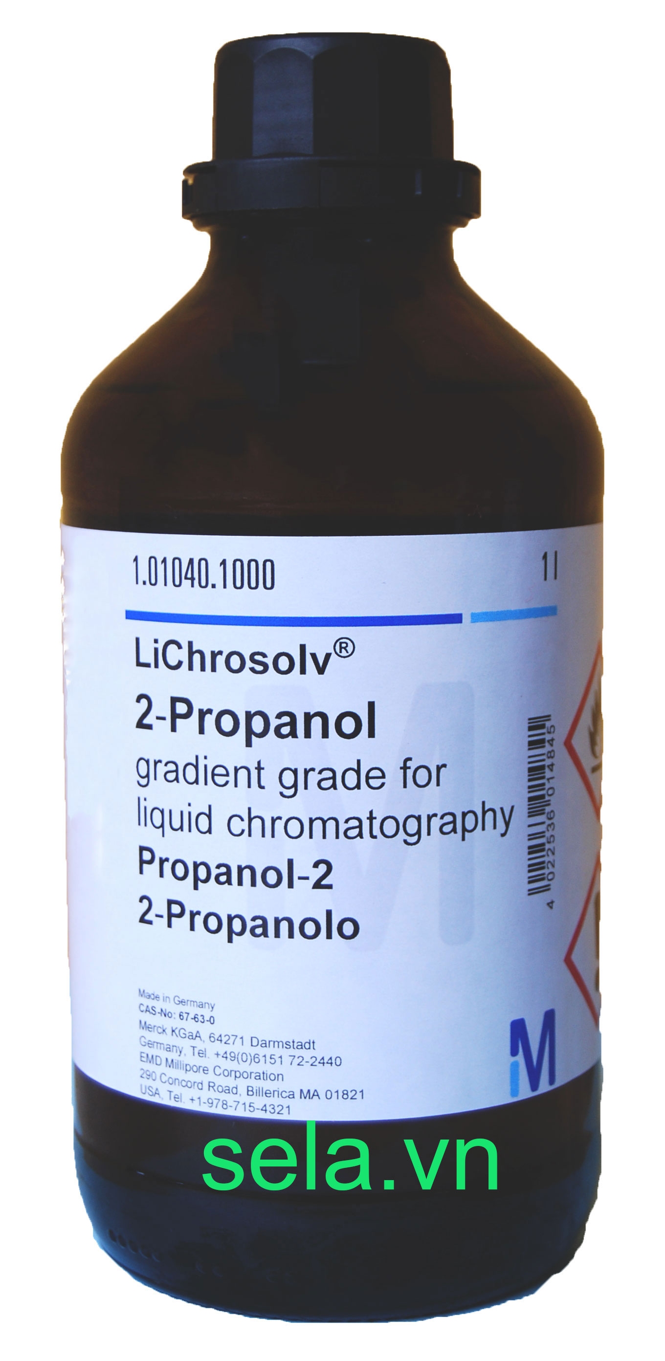 2-Propanol gradient grade for liquid chromatography LiChrosolv®