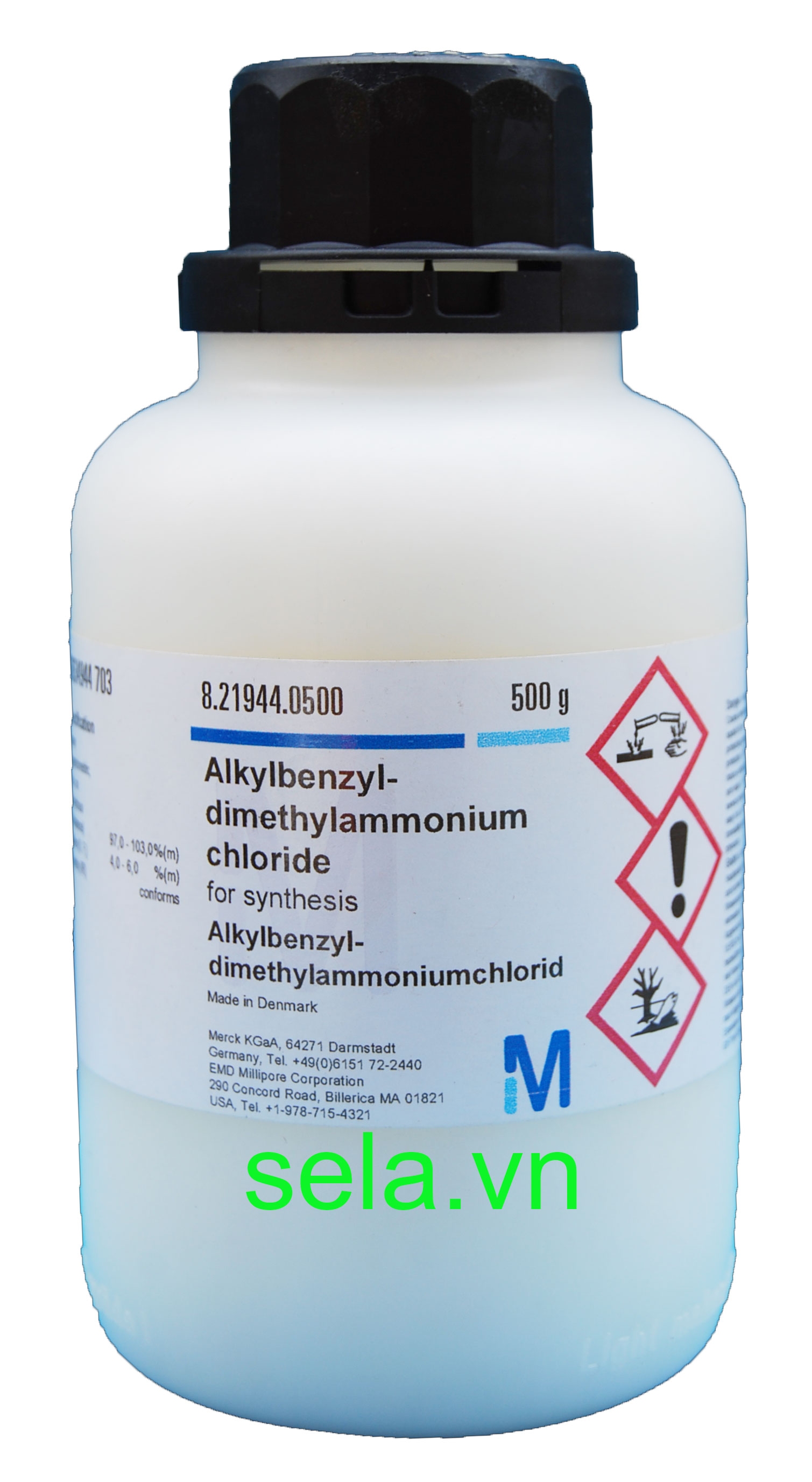 Alkylbenzyldimethylammonium chloride for synthesis