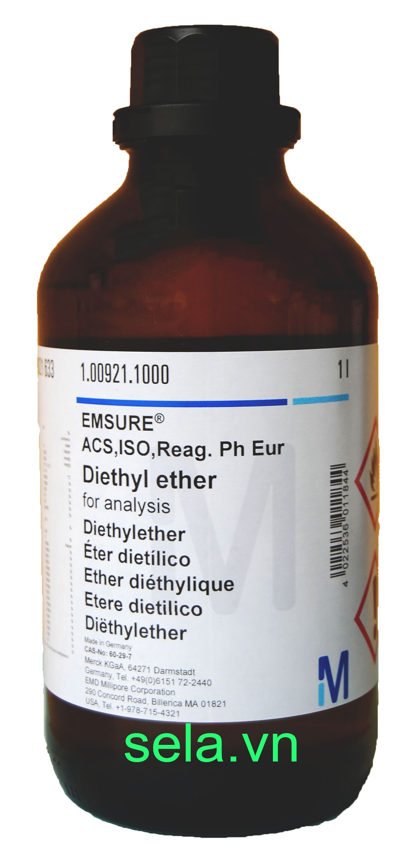 Diethyl ether for analysis EMSURE® ACS,ISO,Reag. Ph Eur 