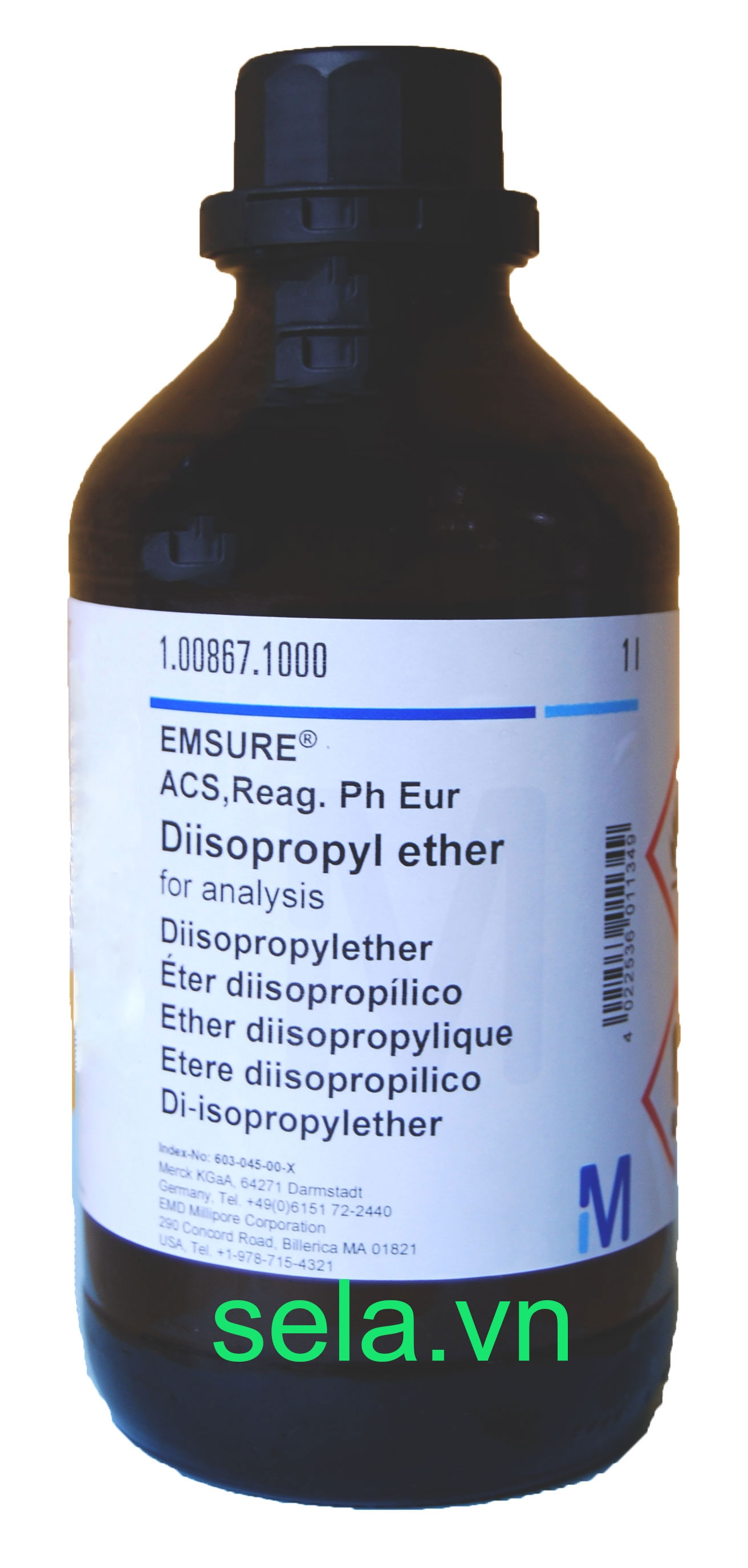 Diisopropyl ether for analysis EMSURE® ACS,Reag. Ph Eur