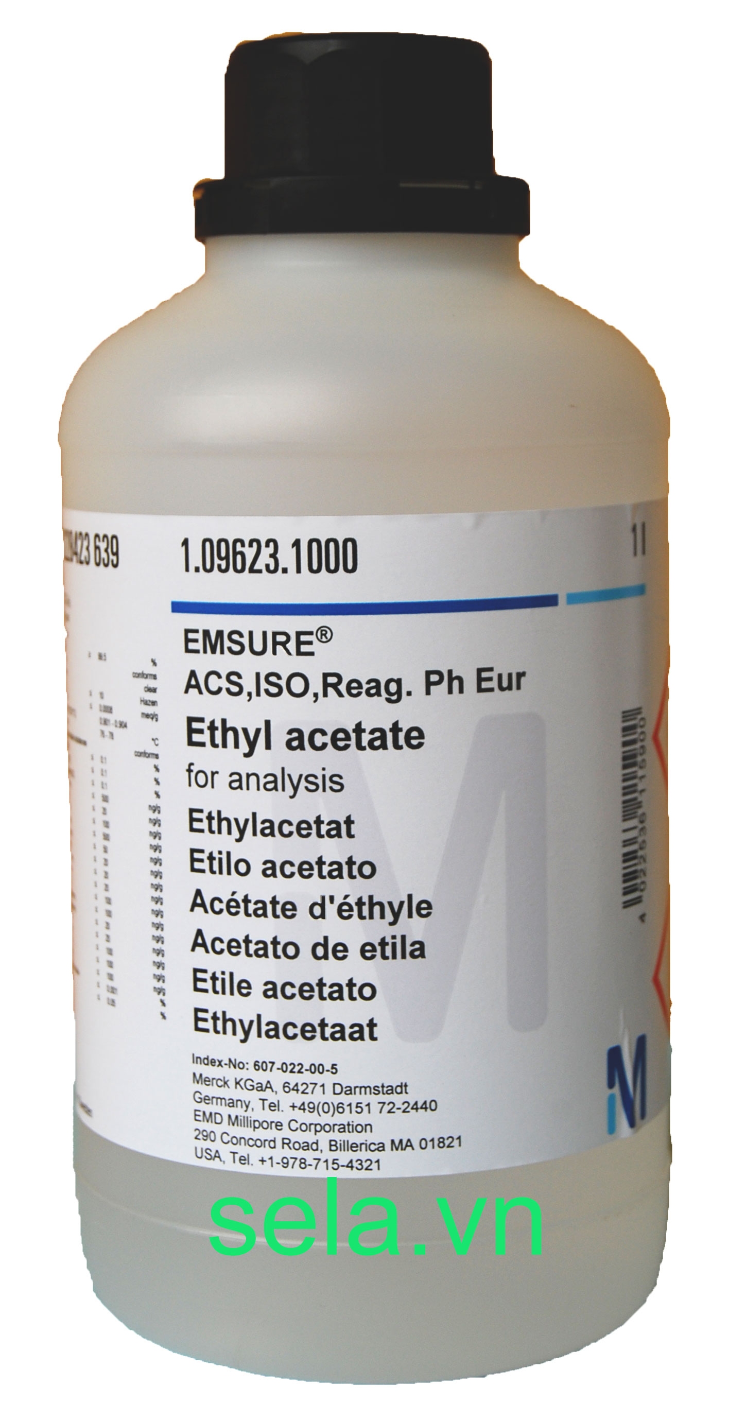 Ethyl acetate for analysis EMSURE® ACS,ISO,Reag. Ph Eur