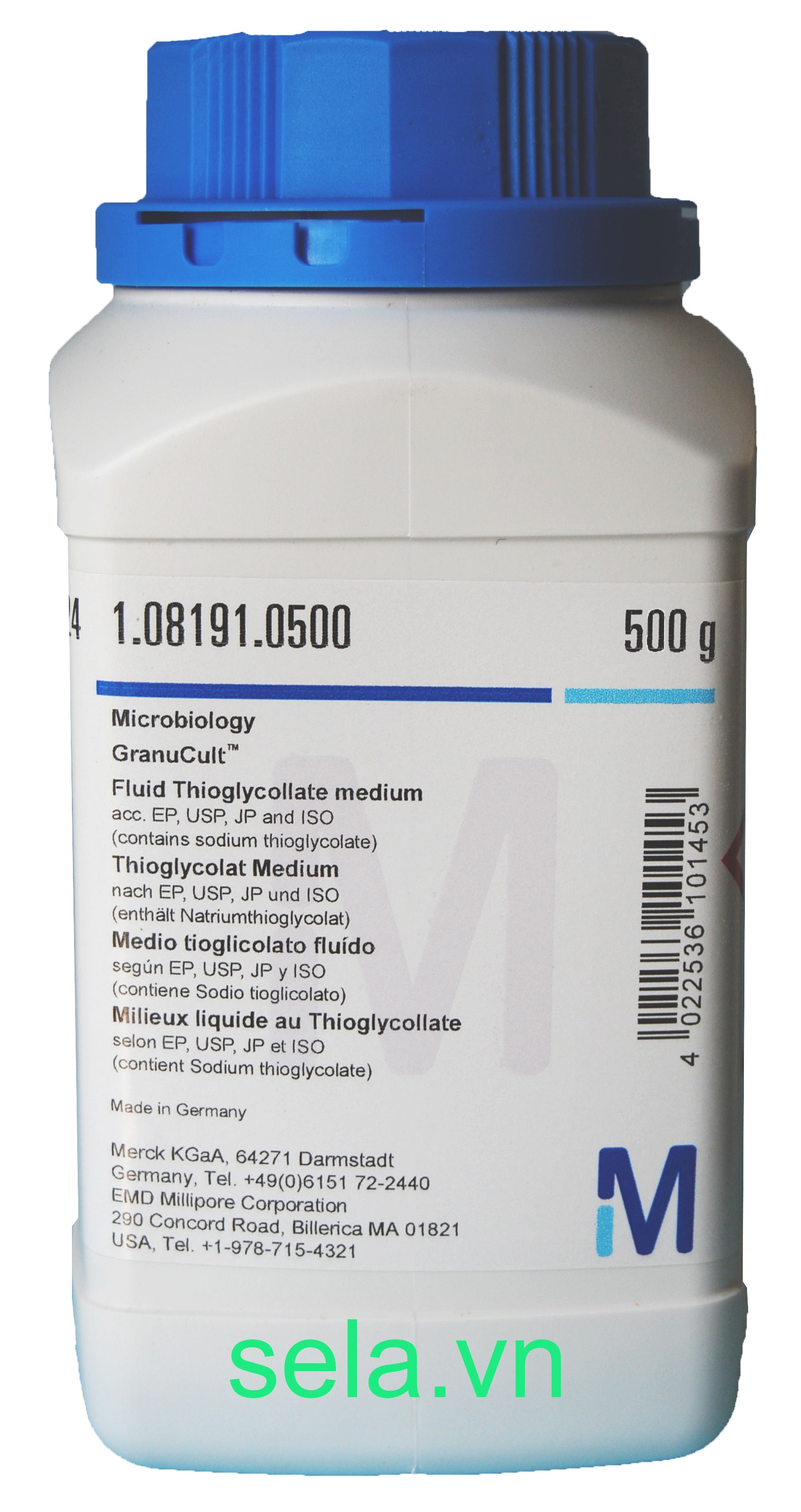 Fluid Thioglycollate medium acc. EP, USP, JP and ISO