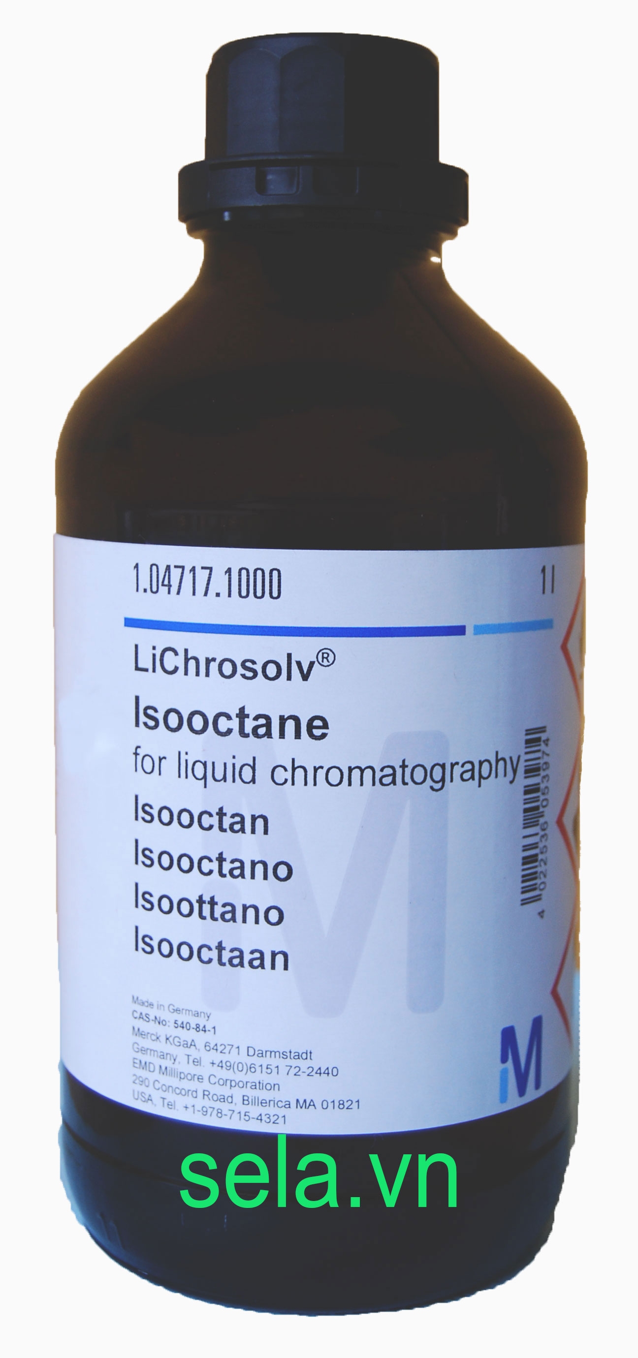 Isooctane for liquid chromatography LiChrosolv®