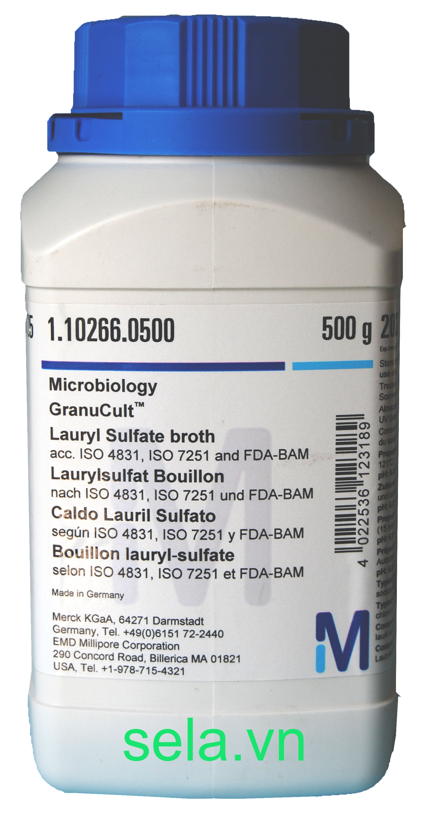 Lauryl Sulfate broth acc. ISO 4831, ISO 7251 and FDA-BAM
