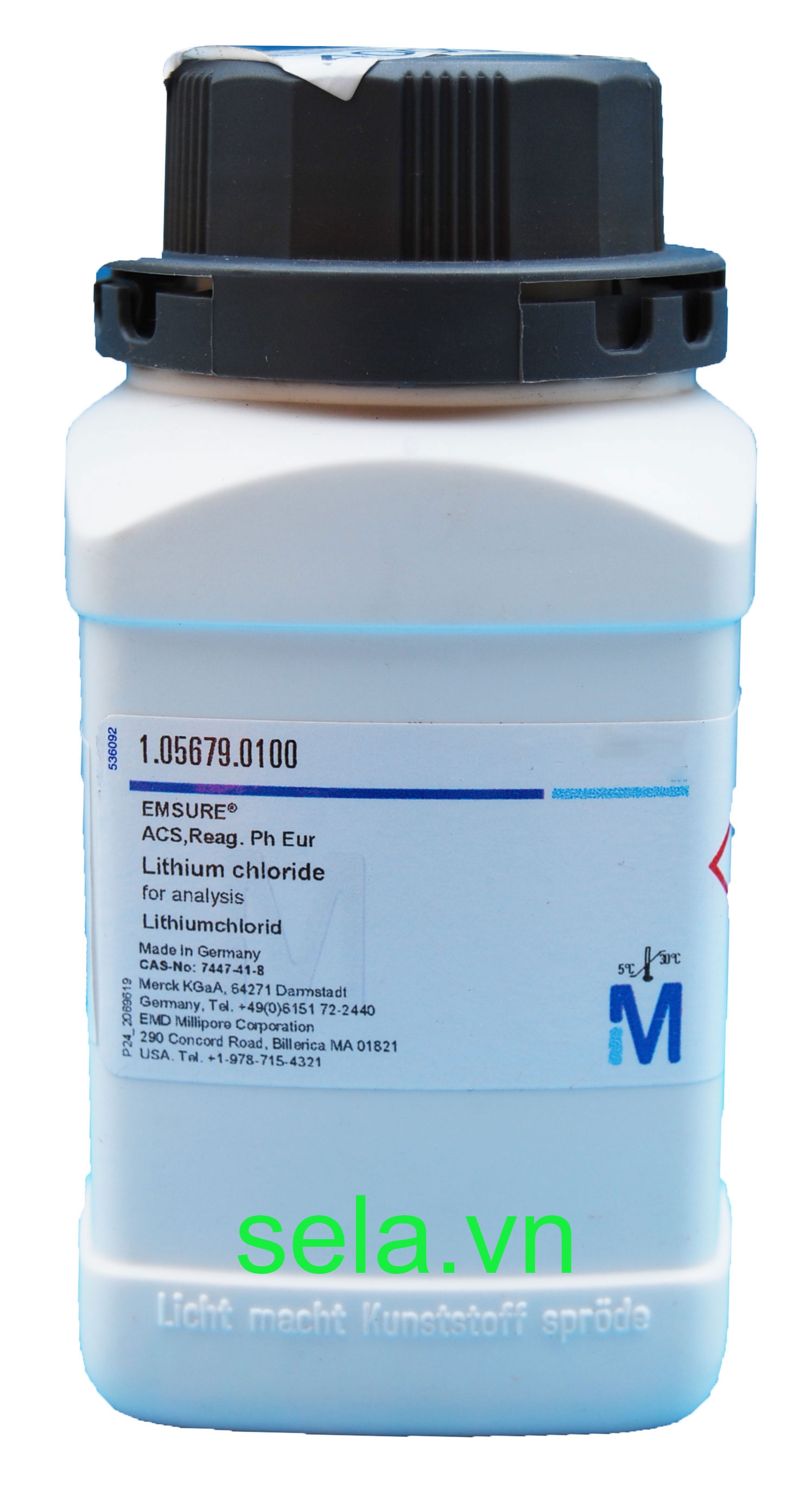 Lithium chloride for analysis EMSURE® ACS,Reag. Ph Eur
