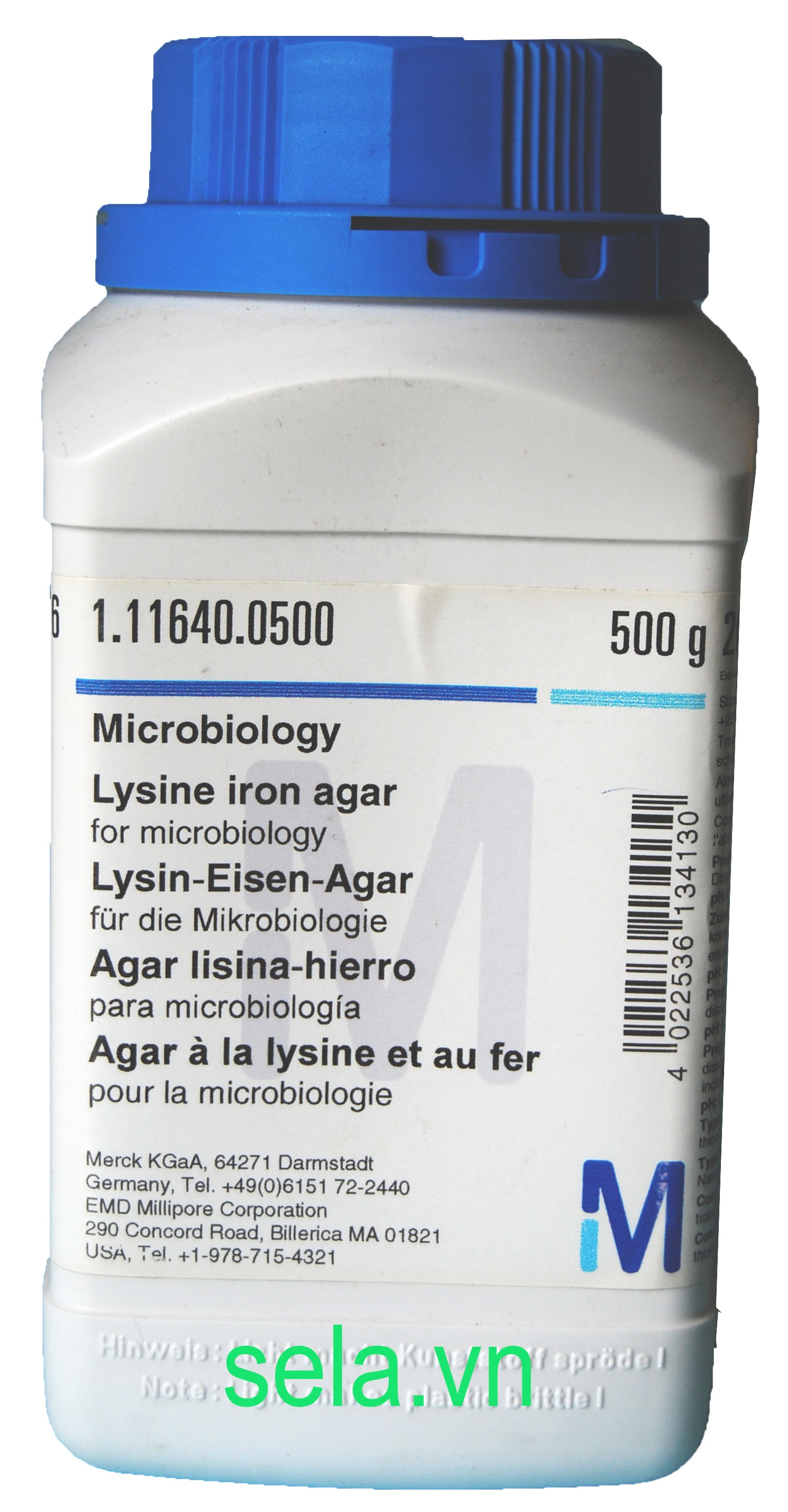 Lysine iron agar for microbiology