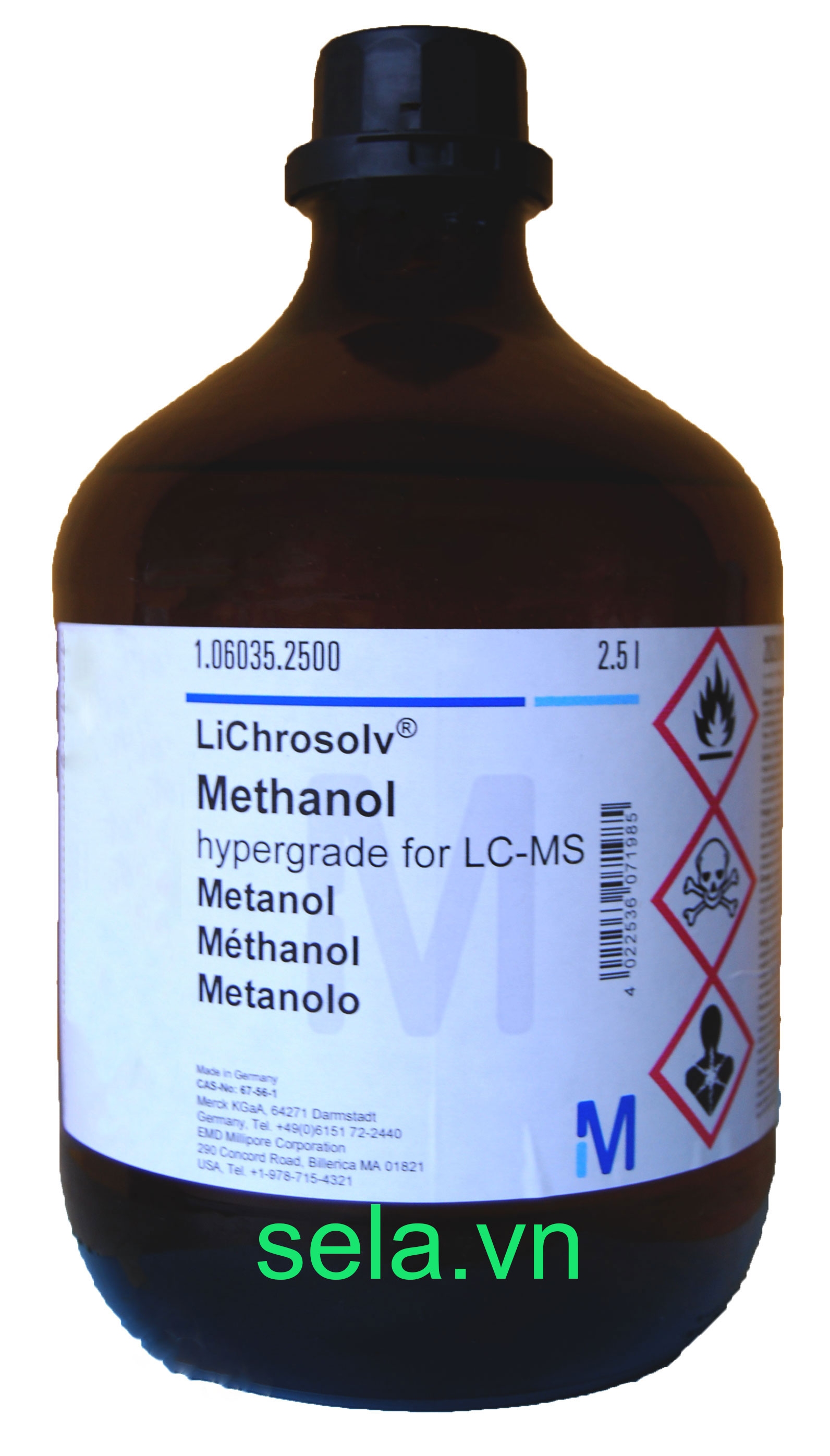 Methanol hypergrade for LC-MS LiChrosolv®