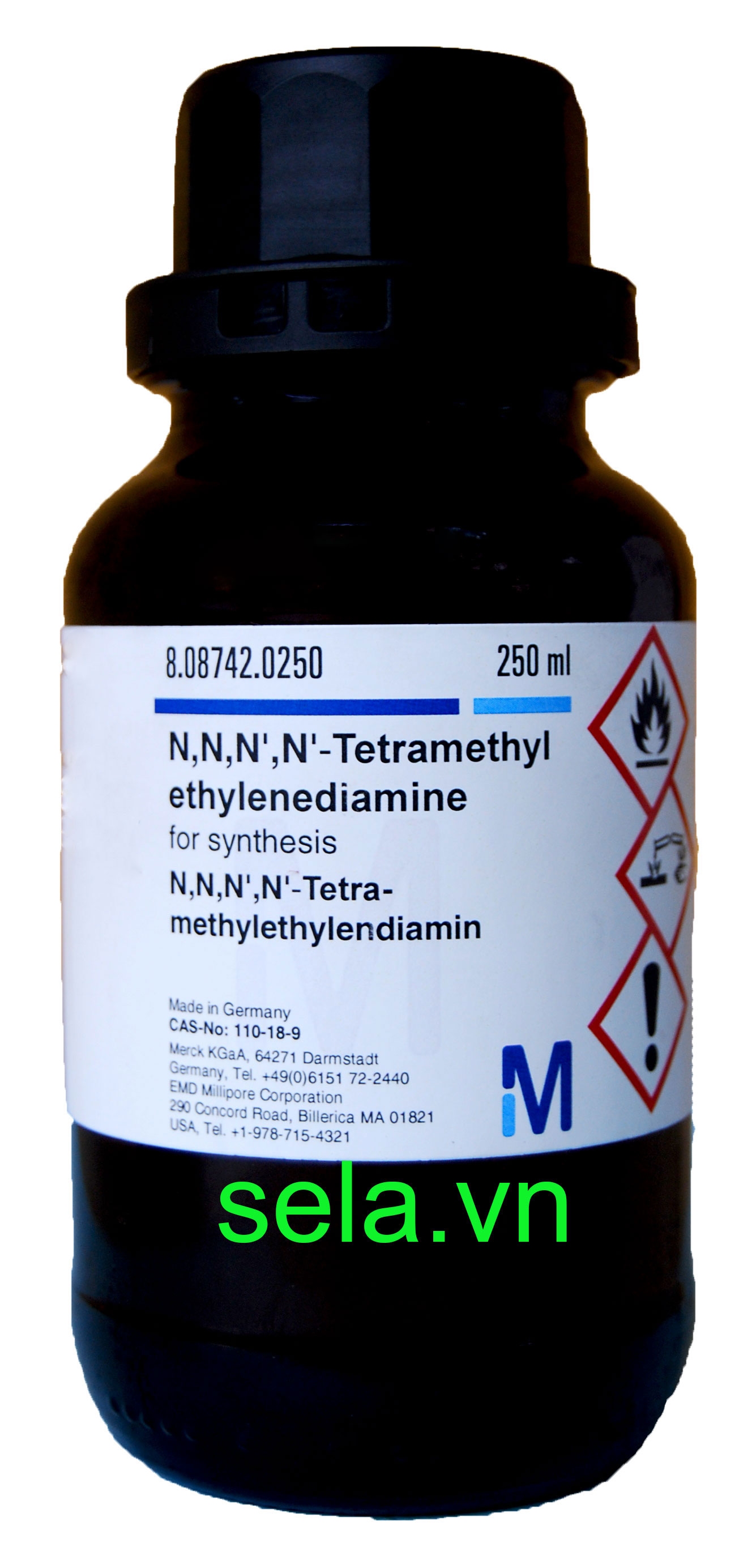 N,N,N',N'-Tetramethyl ethylenediamine for synthesis