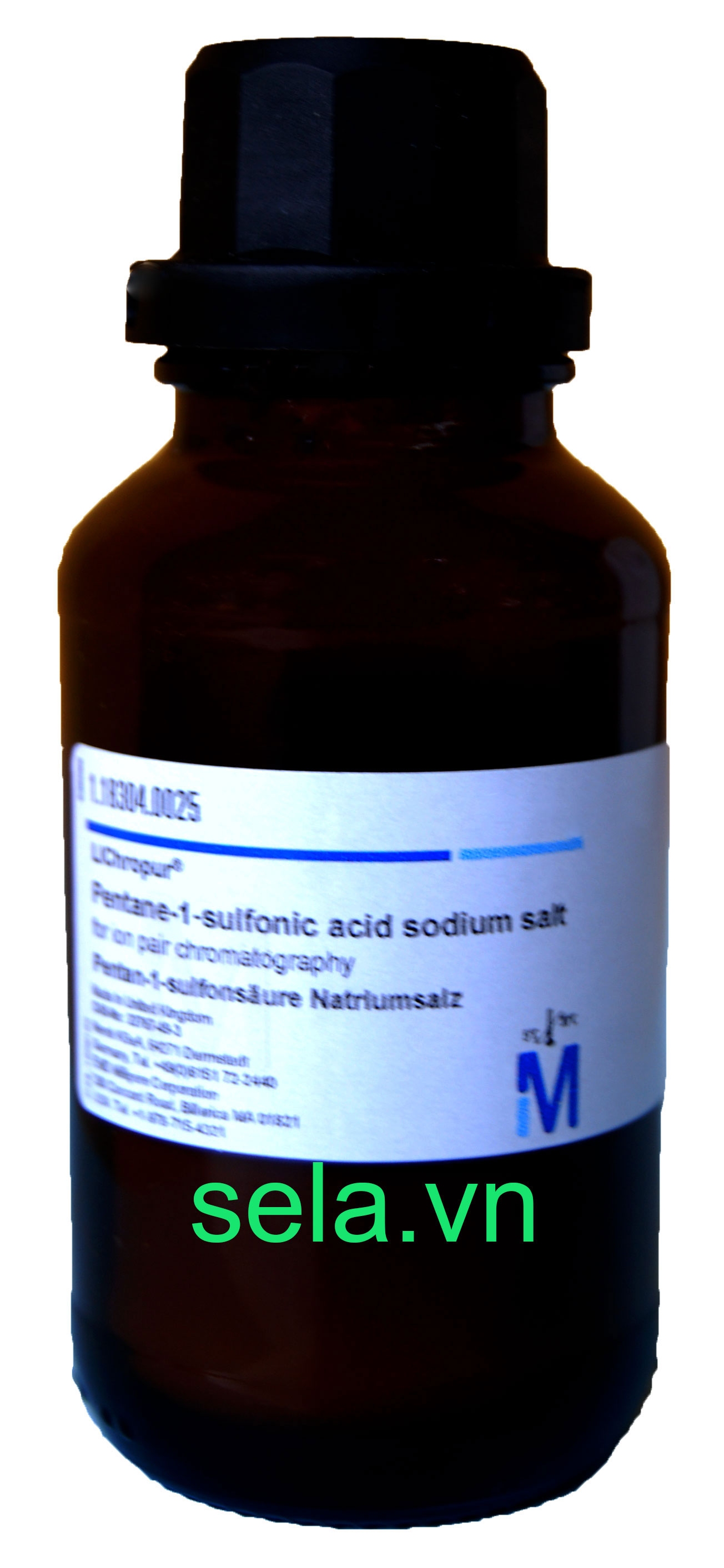 Pentane-1-sulfonic acid sodium salt for ion pair chromatography LiChropur®