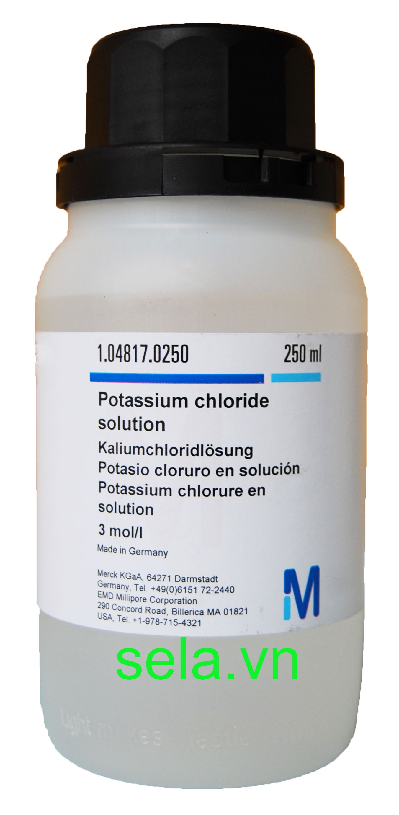 Potassium chloride solution 3 mol/l