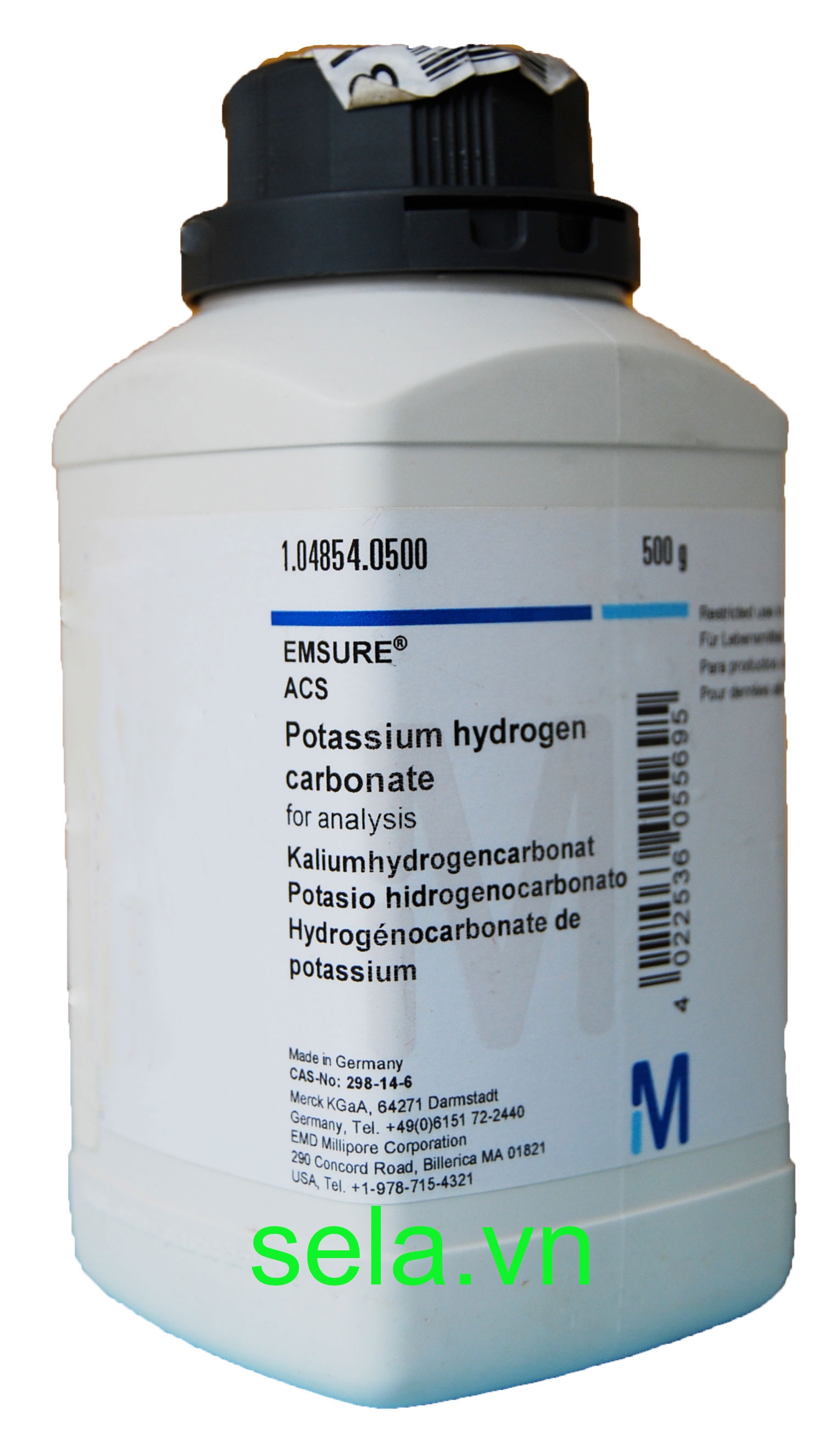 Potassium hydrogen carbonate for analysis EMSURE® ACS