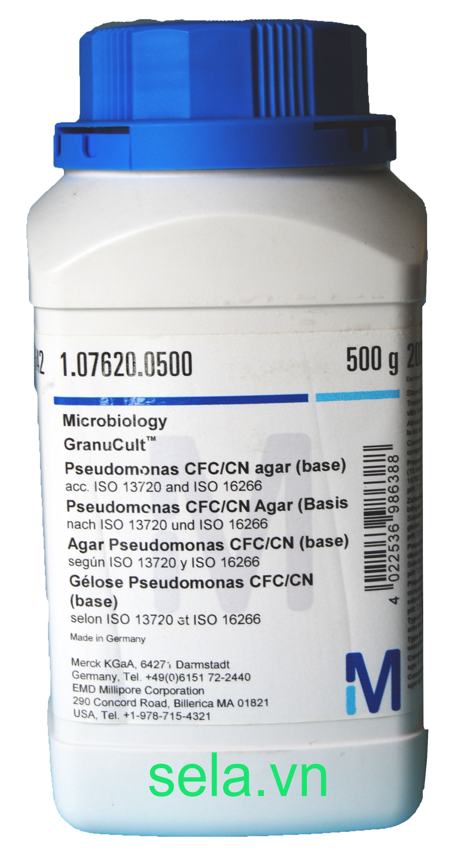Pseudomonas CFC/CN agar (base) acc. ISO 13720 and ISO 16266