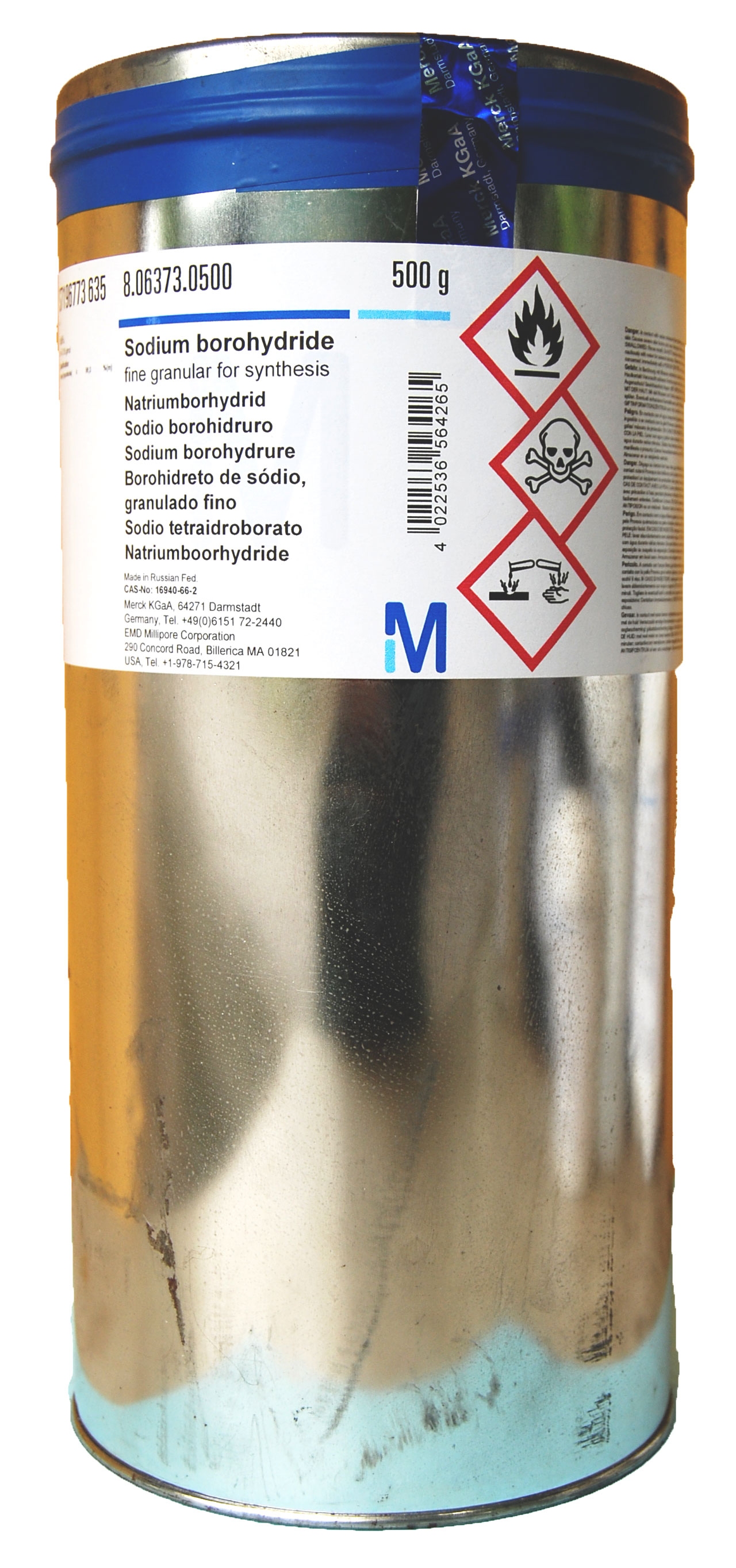 Sodium borohydride fine granular for synthesis