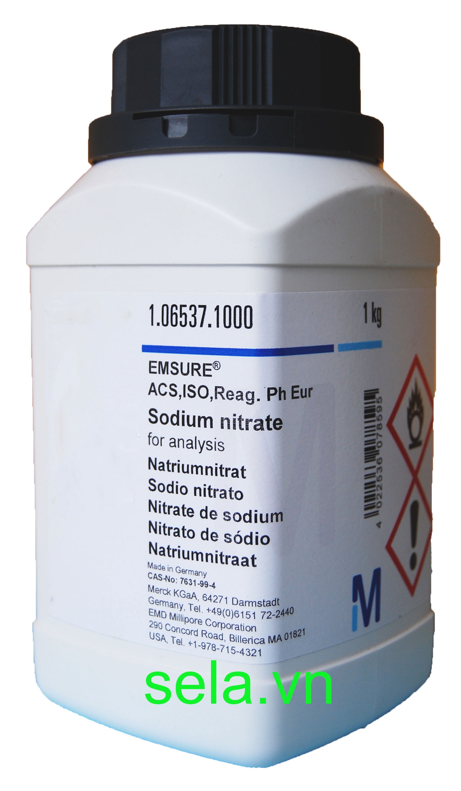 Sodium nitrate for analysis EMSURE® ACS,ISO,Reag. Ph Eur