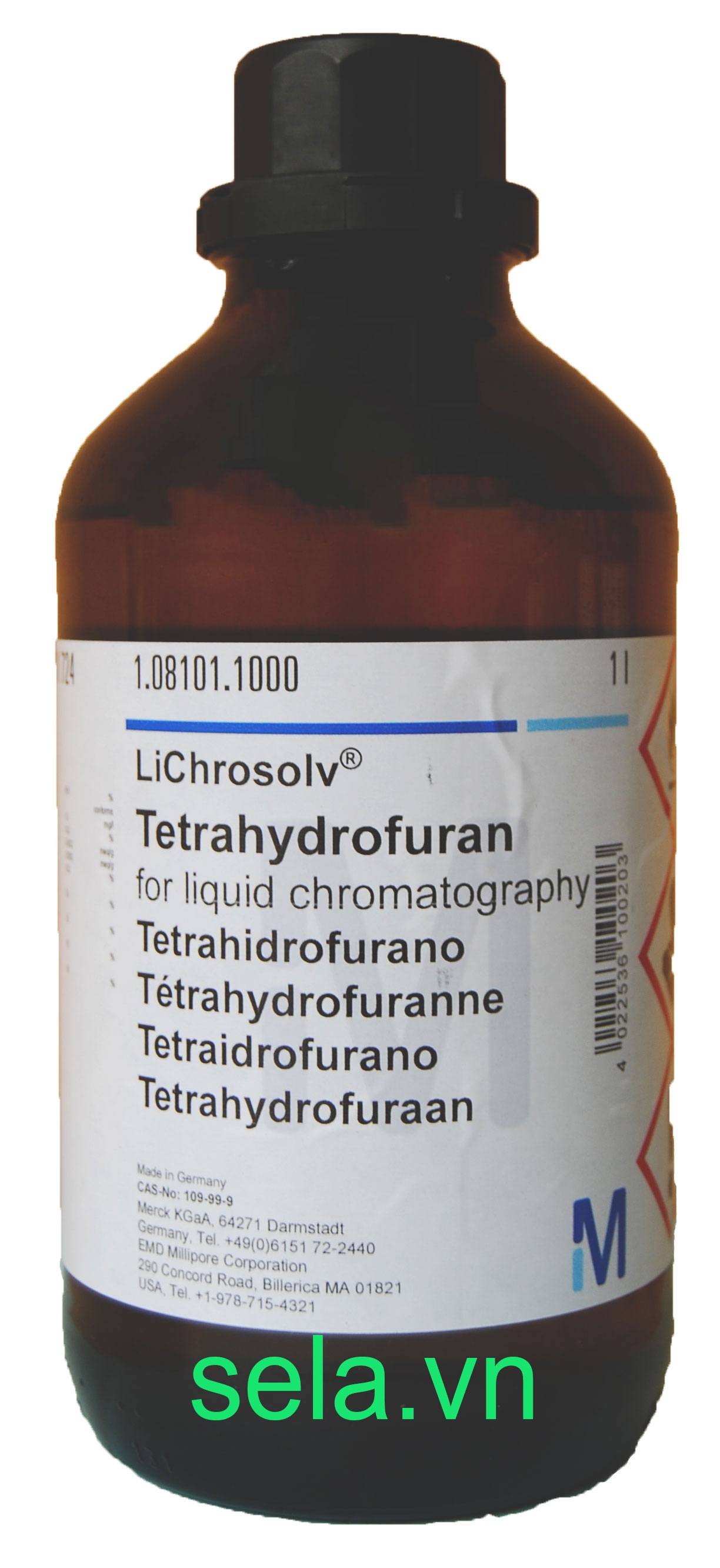 Tetrahydrofuran for liquid chromatography LiChrosolv®