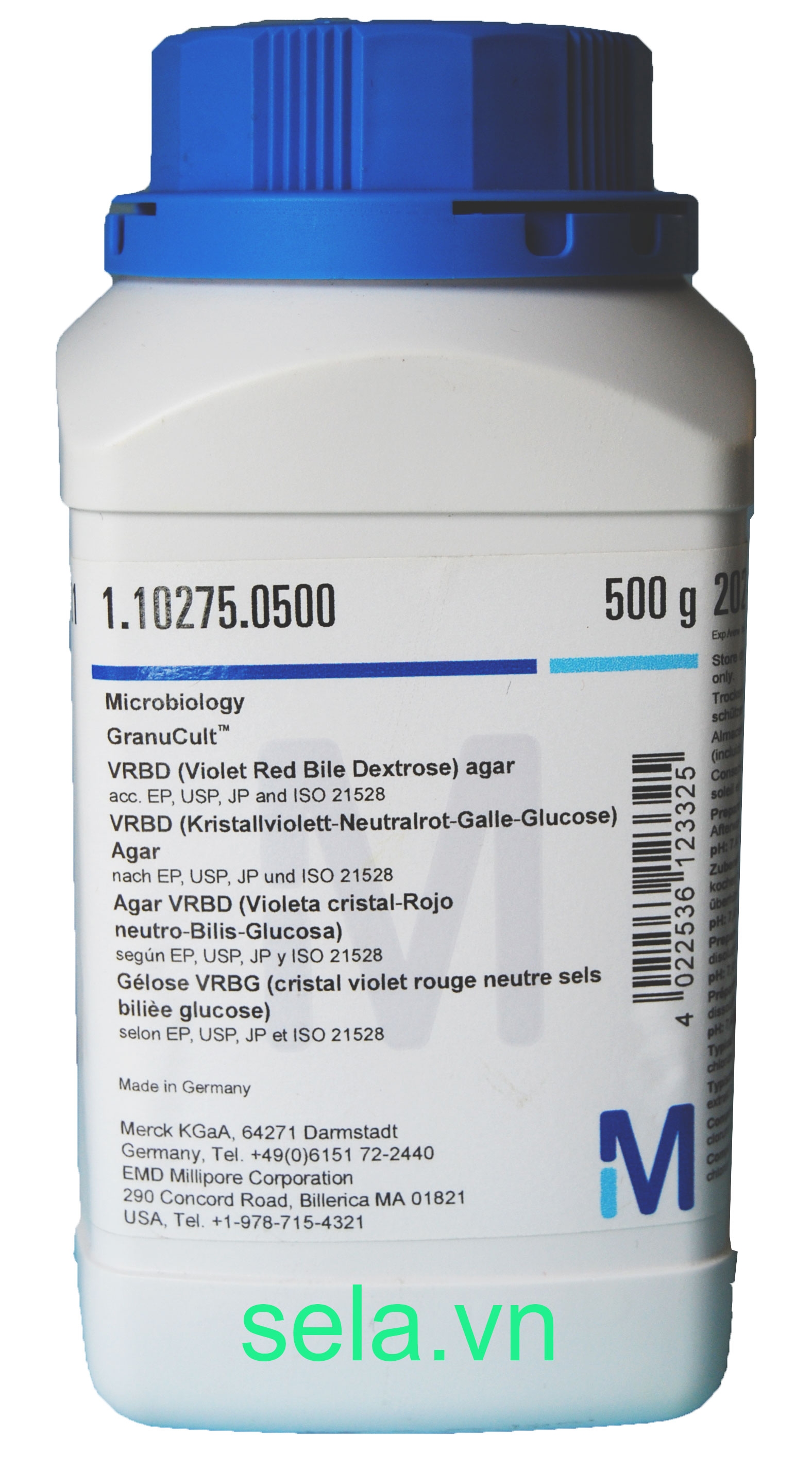 VRBD (Violet Red Bile Dextrose) agar acc. EP, USP, JP and ISO 21528 GranuCult™