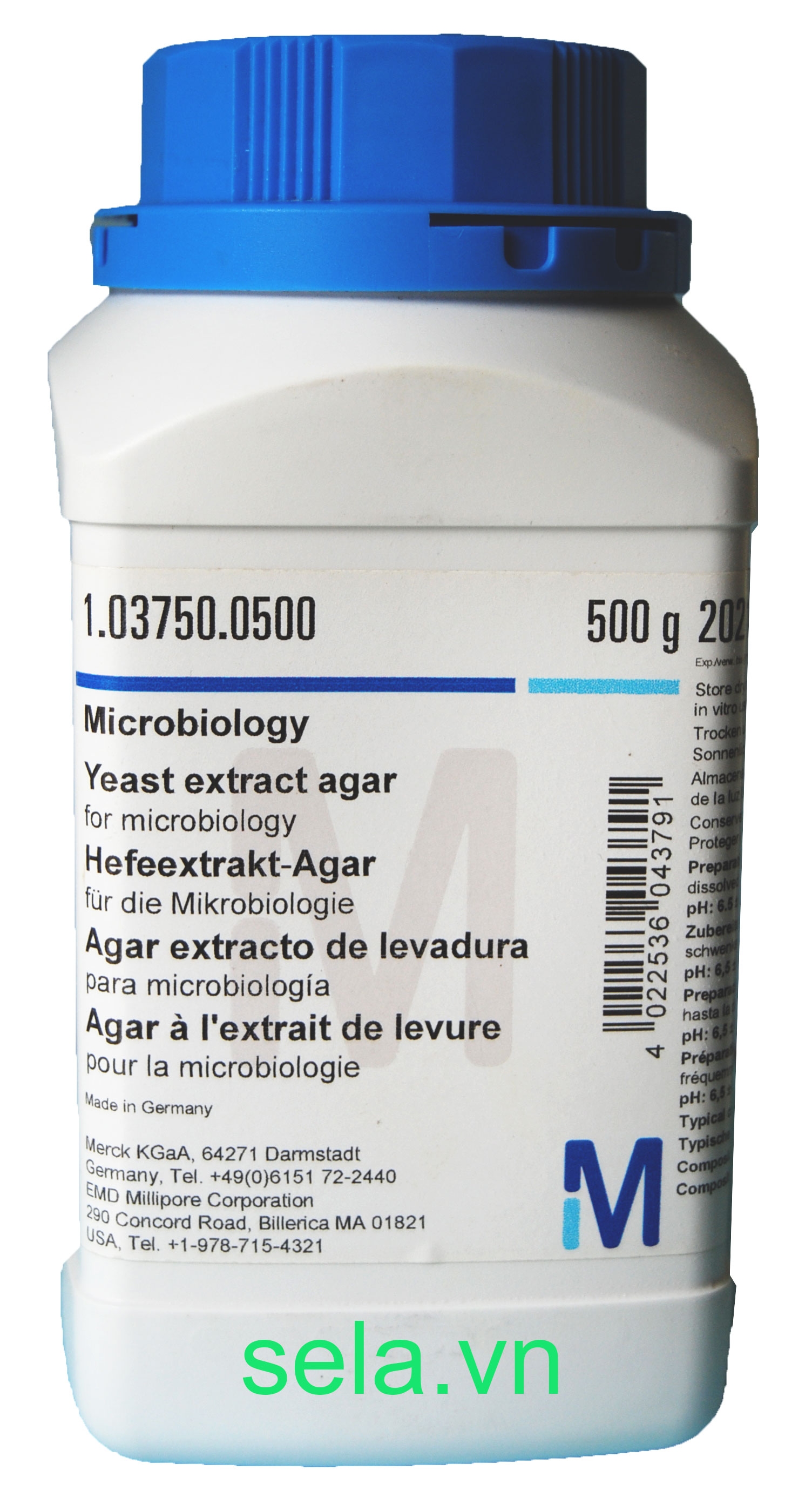 Yeast extract agar for microbiology