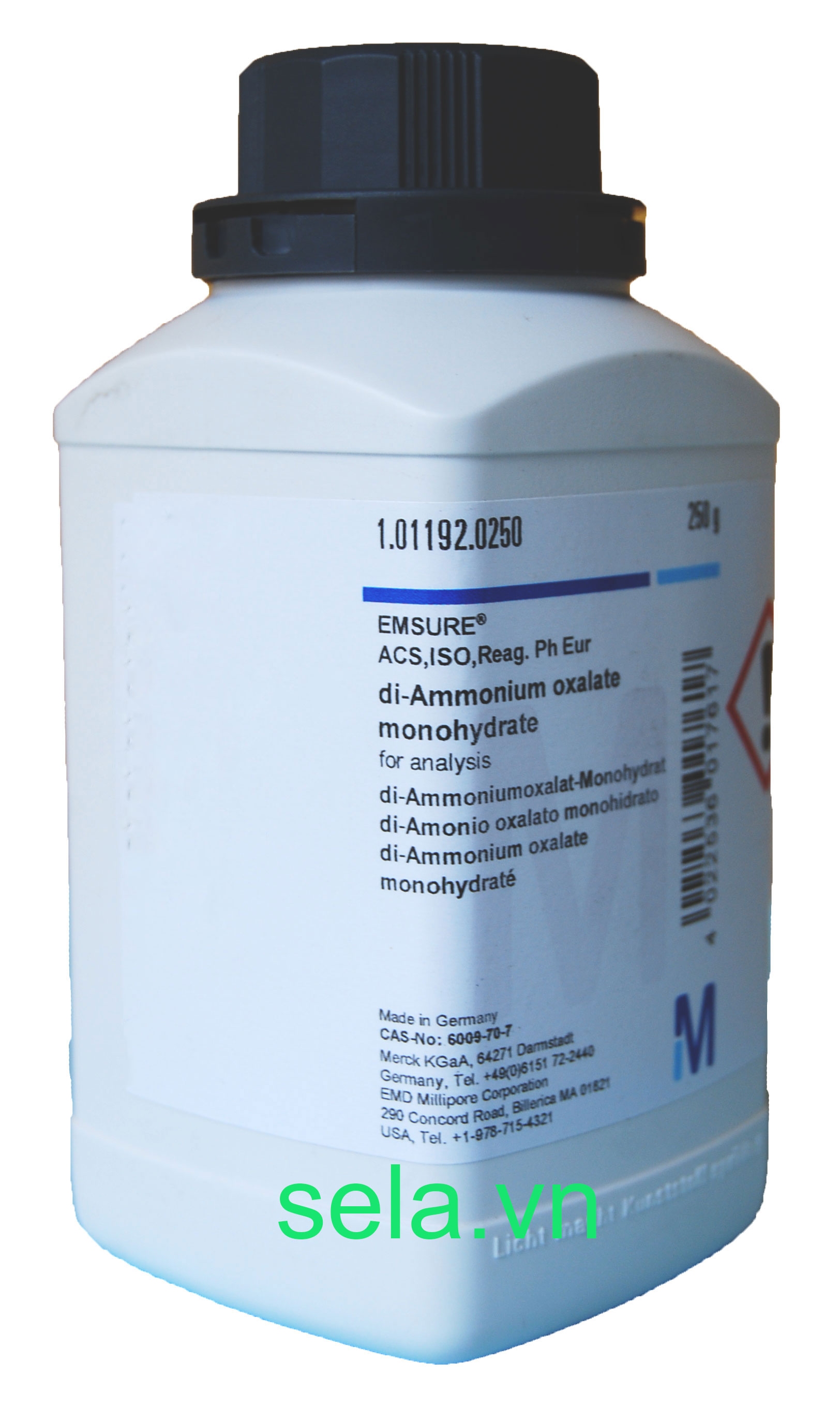 di-Ammonium oxalate monohydrate for analysis EMSURE®