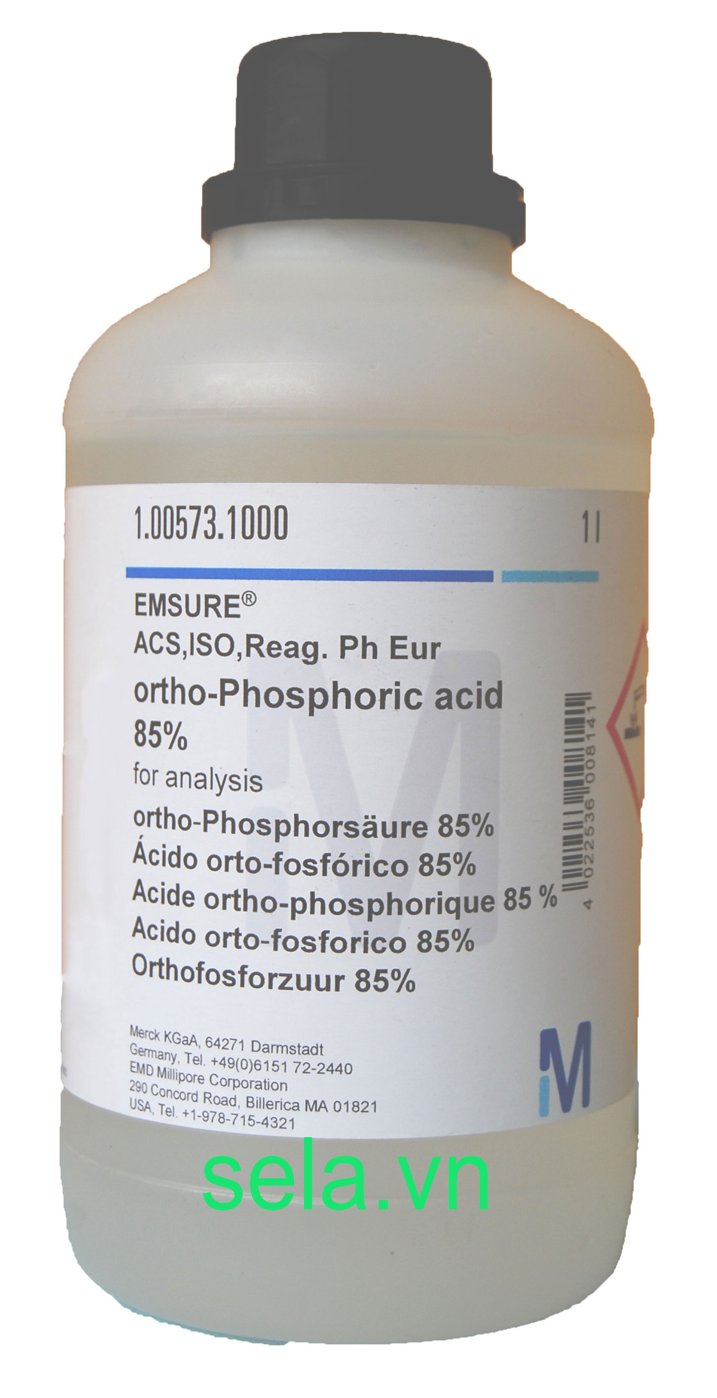 ortho-Phosphoric acid 85% for analysis EMSURE® ACS,ISO,Reag. Ph Eur 