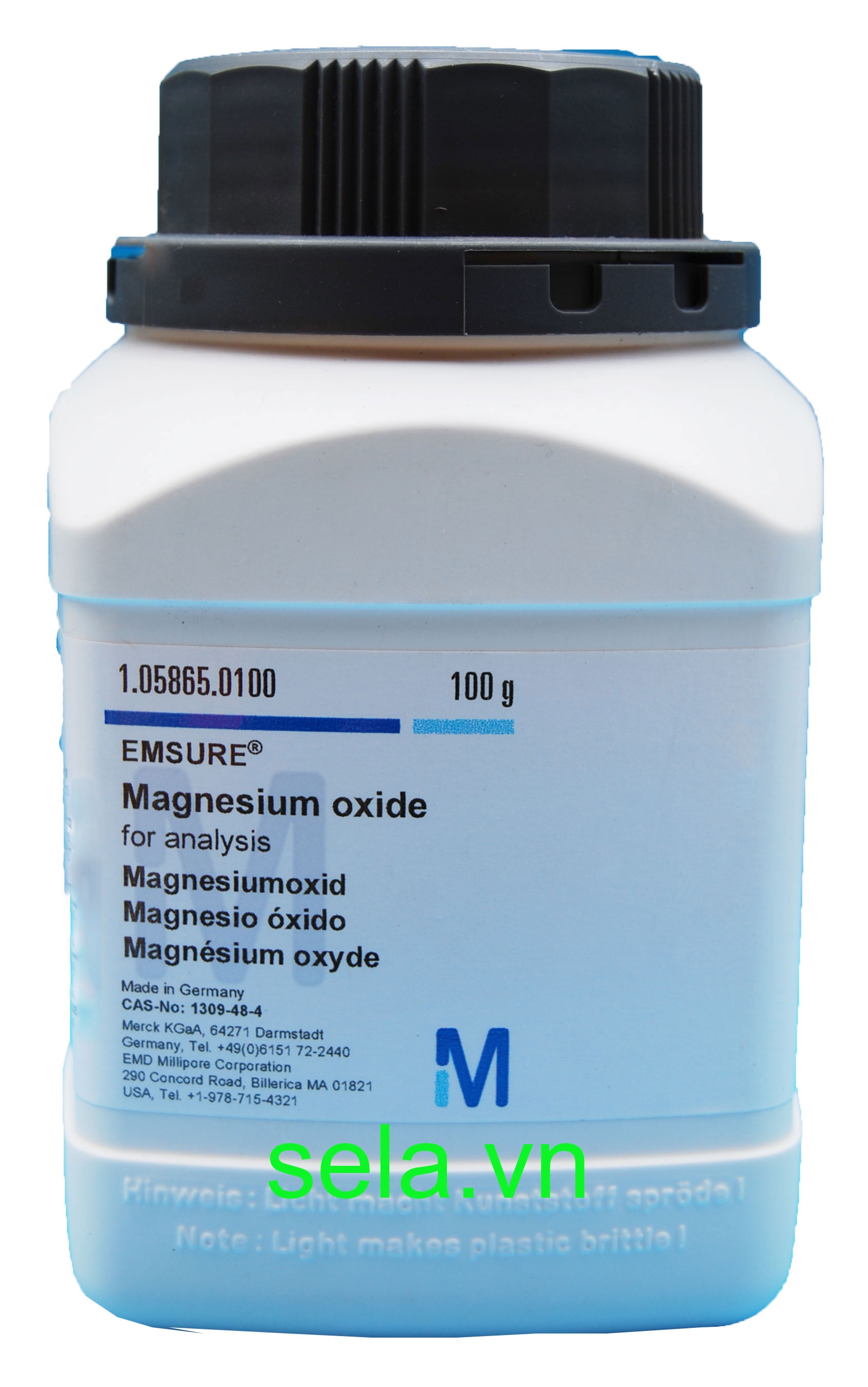 Magnesium oxide for analysis EMSURE®