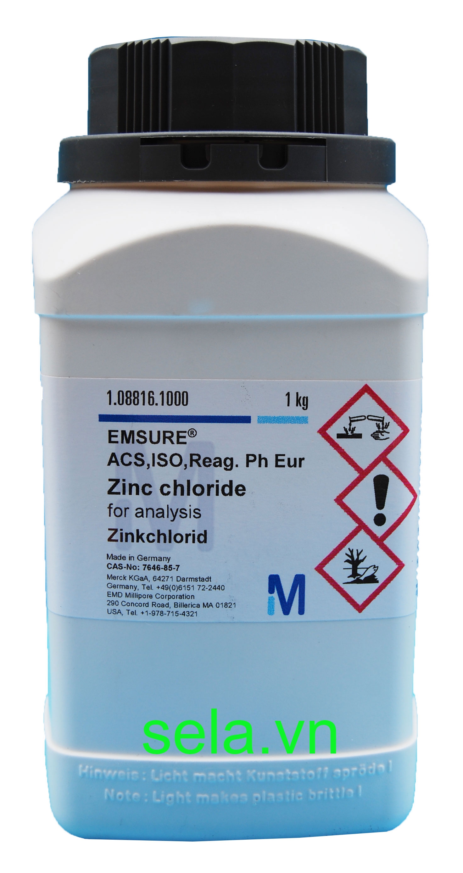 Zinc chloride for analysis EMSURE® ACS,ISO,Reag. Ph Eur